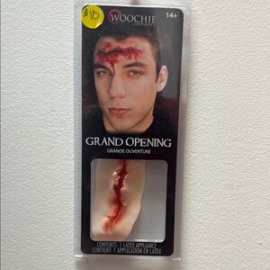 Grand Opening Latex Appliance - Red and Cream